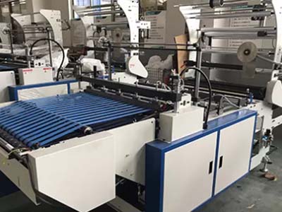 Side Sealing Cutting Plastic Bag Making Machine