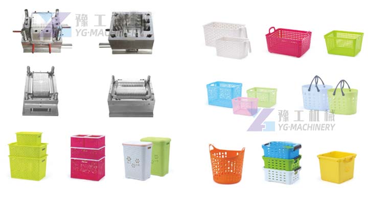 Plastic Basket Moulds and Finished Products