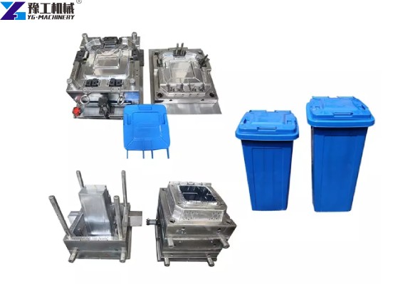 Plastic Garbage Trash Bin Mold