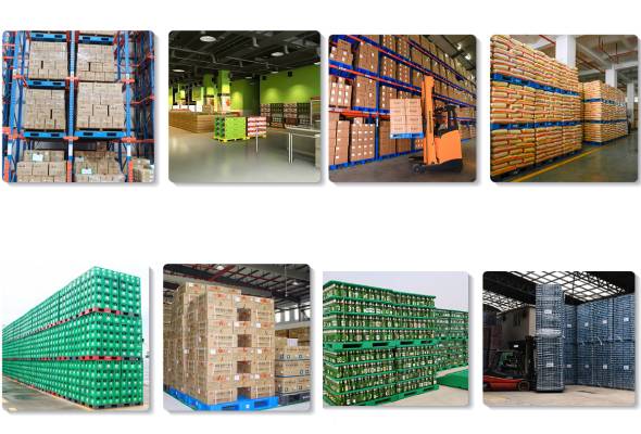 Plastic Pallet Storage