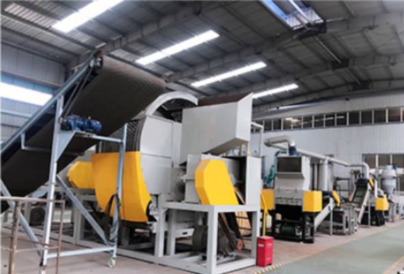 Automatic Tire Recycling Line for sale