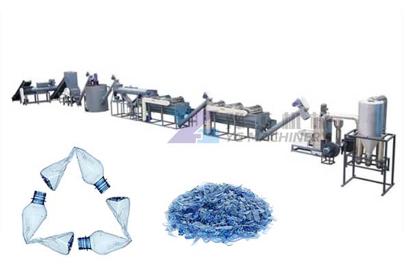 Plastic Bottle Recycling Washing Machine