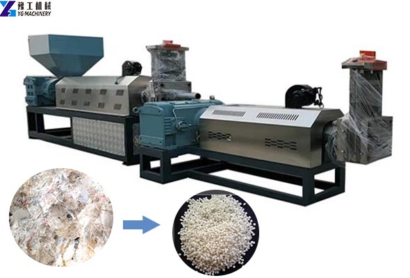 PP PE Film Pelletizing Machine