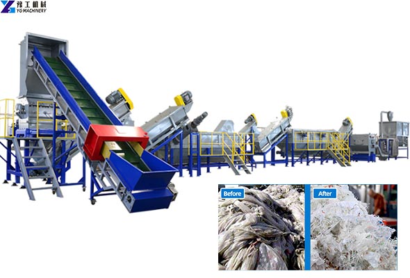 PP PE Film Recycling Washing Plant