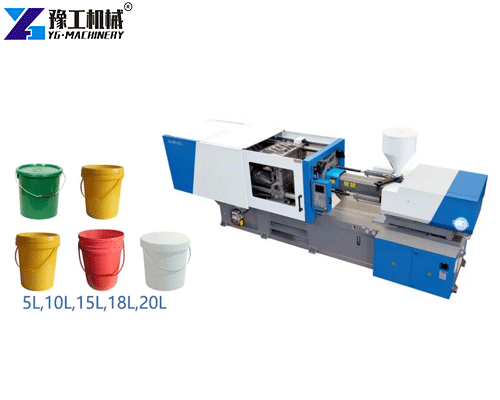 china paint bucket injection machine