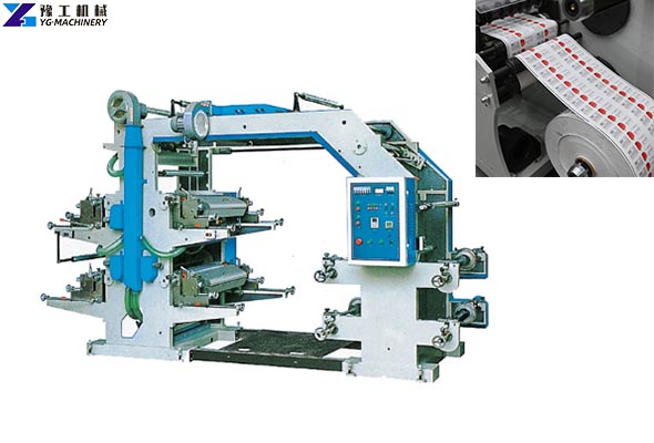 Plastic Film Flexographic Printing Machine