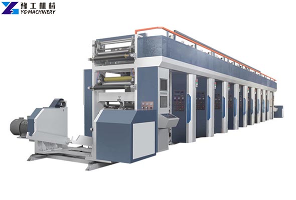 Plastic Film Gravure Printing Machine