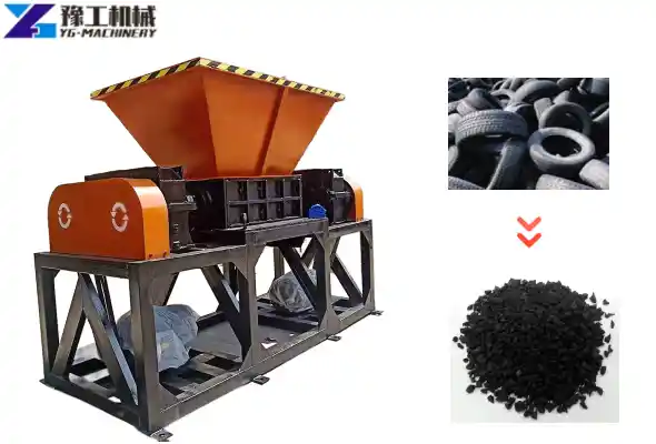 tire shredding machine for sale