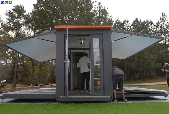 expandable modular house features