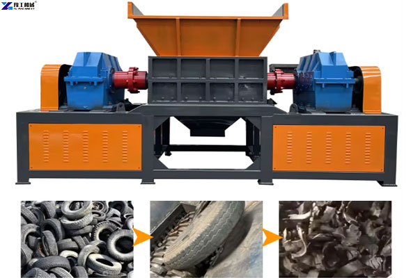 YG tire shredder machine for sale