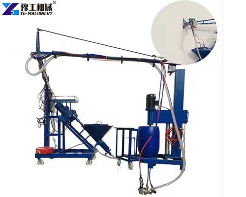 fiberglass spraying machine