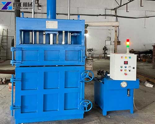 vertical hydraulic baler