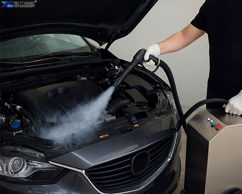 dry ice blasting in car workshops