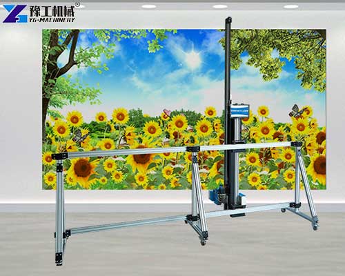 vertical wall printing machine