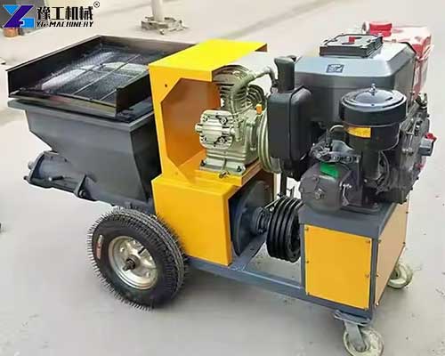 cement mortar spray machine