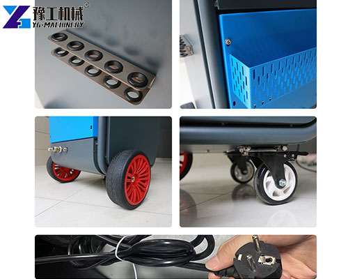 dry ice cleaning machine details display