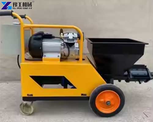 fast cement plaster spray machine