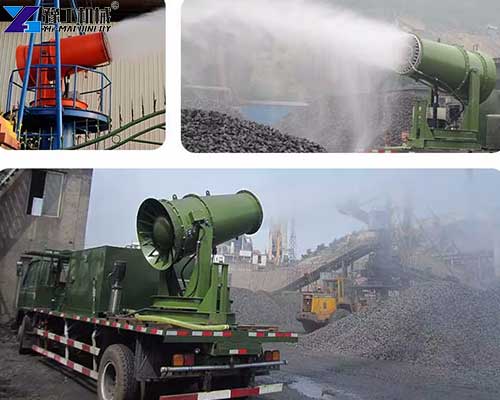 fog cannon machine application