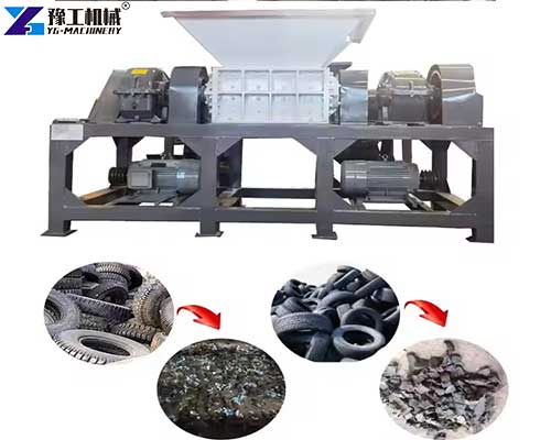 tire shredder machine price
