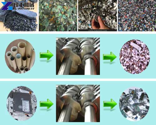 tire shredder machine usage