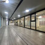 cedar wood flooring expandable portable homes
