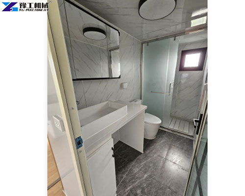 compact bathroom layout