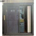 sliding door expandable house