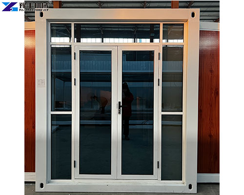 thermal break aluminum double door