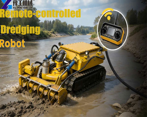 lake dredging robot
