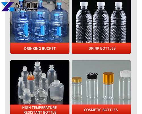 PET bottle blowing machine for beverage production