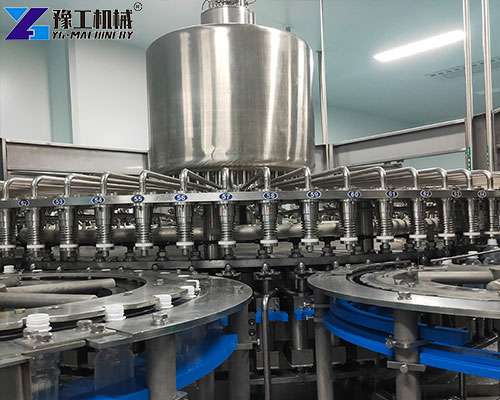 PET bottle filling and packaging line