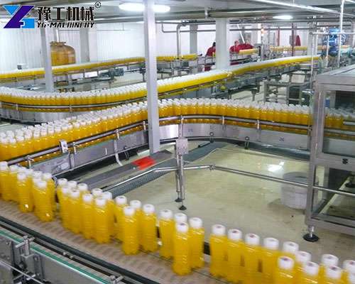 bottled water factory production line setup