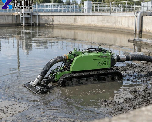 intelligent dredging robot chemical plant