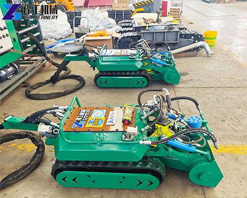 shallow water dredging robot