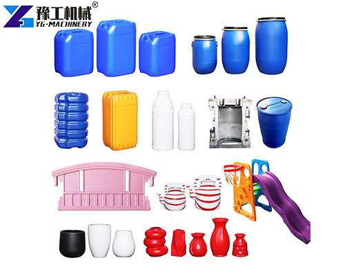 various plastic bottles and containers