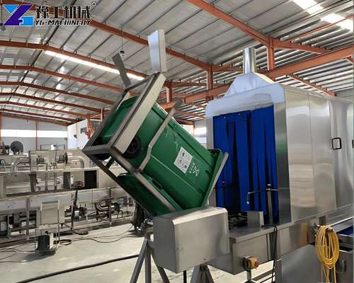 automatic plastic trash bin production line for africa market