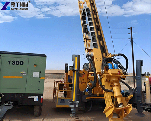 RC drilling rig for mineral exploration project