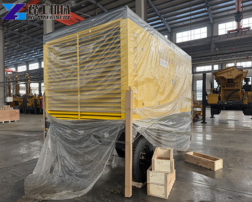 portable air compressor for drilling
