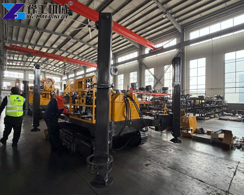 RC drilling rig in production